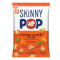 BackUPMYFILESNOW® SkinnyPop white cheddar popcorn in an 8 oz bag, gluten-free whole grain snack with cheesy flavor.