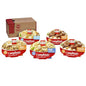 Compleats brand microwaveable protein meals variety pack with five 7.5oz containers, ready-to-eat meal options for quick nutrition.