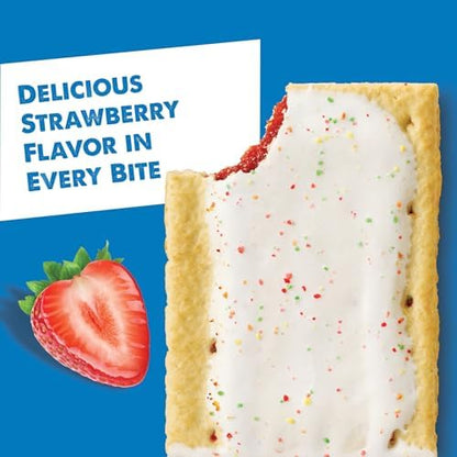 Box of Pop-Tarts toaster pastries, Fruit Lover's Variety Pack, 12 fruit-flavored snacks in a 20.3oz package, ready for breakfast or snacks.