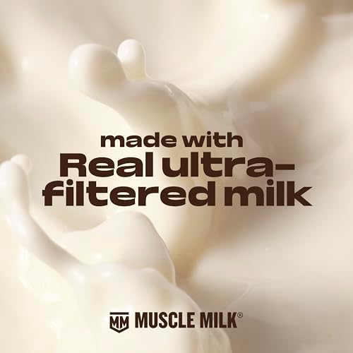 Muscle Milk Pro Liquid High Protein Shake in chocolate flavor, ready-to-drink 11 oz bottle, pack of 12.