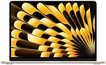 Apple MacBook Air 13-inch laptop with M5 chip, Liquid Retina display, midnight color, 16GB memory, 1TB SSD, and Touch ID.