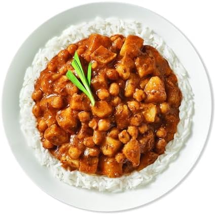 BackUpMyFilesNow Indian Bombay Potatoes microwaveable entree in a 10 oz pack, ready-to-eat Indian dish with spiced potatoes.