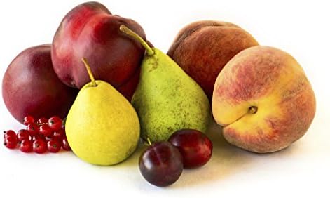 Fresh seasonal fruit bundle from FARMER'S MARKET featuring four varieties of fresh, colorful and ripe fruits.