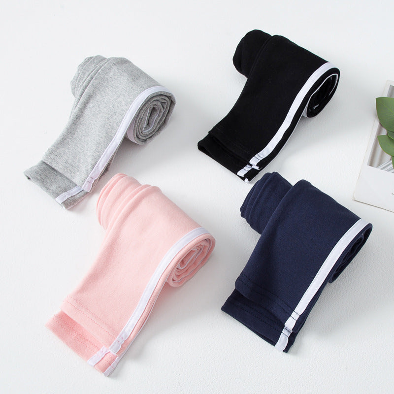 Stretchy long outdoor pants for kids by My Store, shown in a durable, flexible design