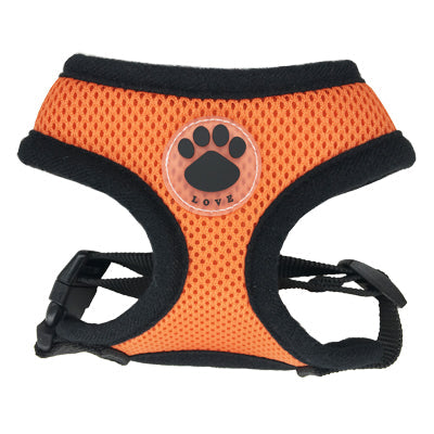 Breathable mesh dog harness by My Store in a lightweight, adjustable design