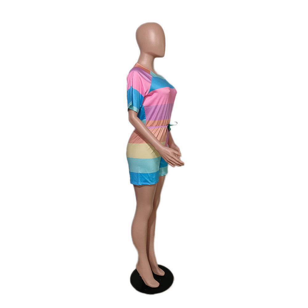 Women's casual form-fitting athletic jumpsuit in a sleek, sporty design My Store