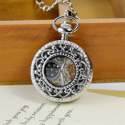 My Store pocket watch with classic round case and visible clock face