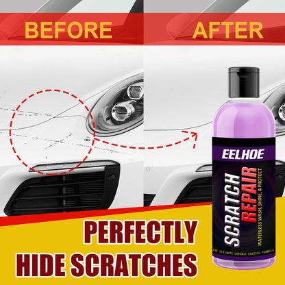 Car scratch repair agent liquid fluid bottle for repairing minor vehicle paint scratches