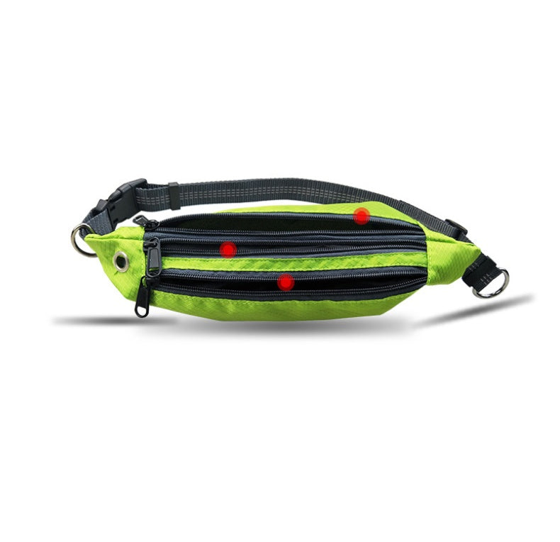 Hands-free dog collar by My Store, adjustable collar shown on a dog close-up