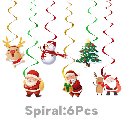 Christmas themed party decorations by My Store featuring festive holiday ornaments and colorful accents