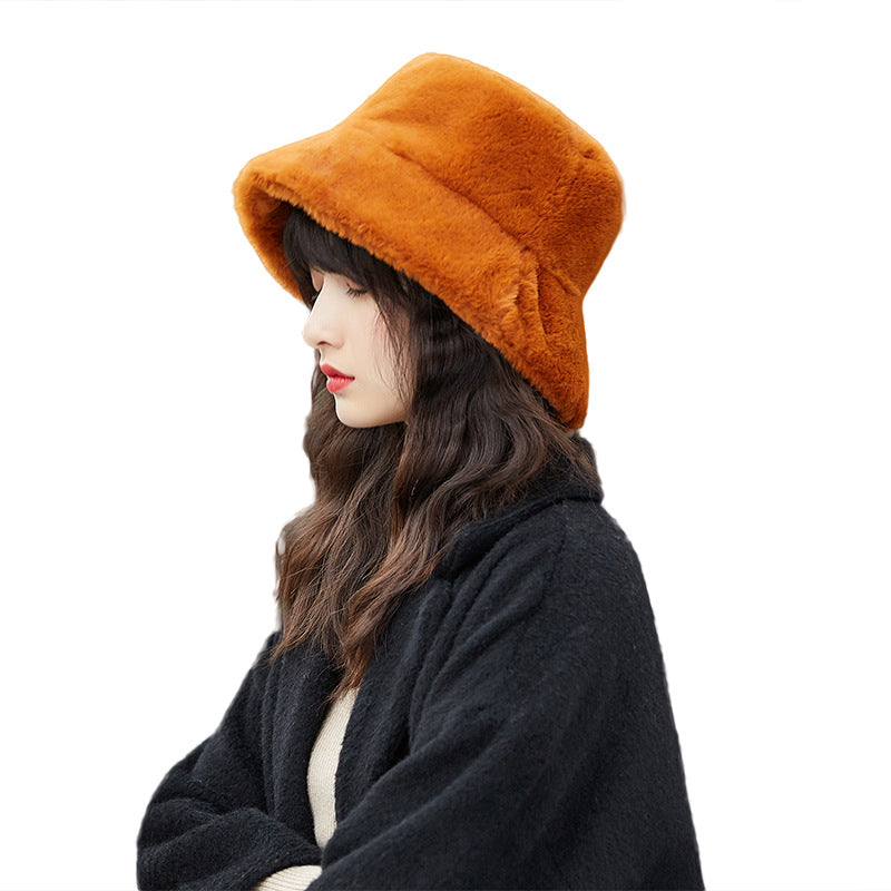 Fur warm hat by My Store, soft winter headwear with a cozy design