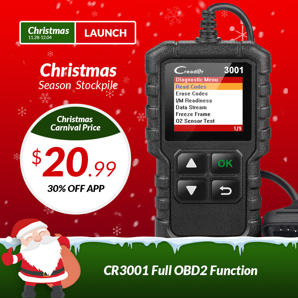 CR3001 X431 3001 auto scan tool code reader diagnostic device