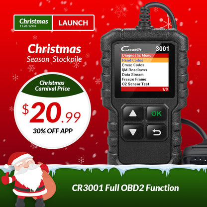 CR3001 X431 3001 auto scan tool code reader diagnostic device