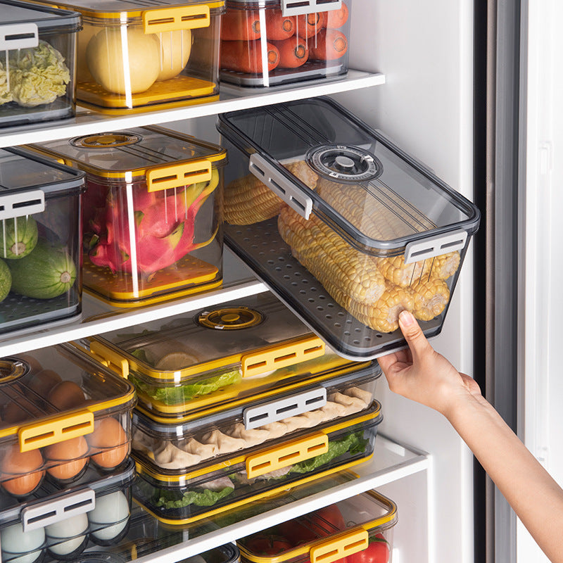 Transparent food-grade PET refrigerator storage box by My Store