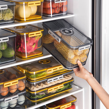 Transparent food-grade PET refrigerator storage box by My Store
