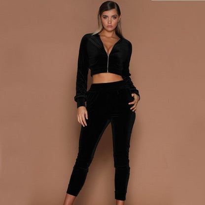 Autumn and winter suede women's clothing by My Store, soft suede outerwear in seasonal style