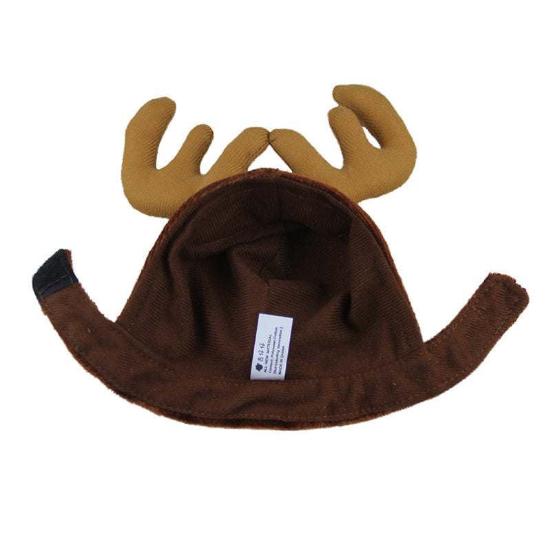 Teddy dog and cat antlers costume accessory in a cute animal design