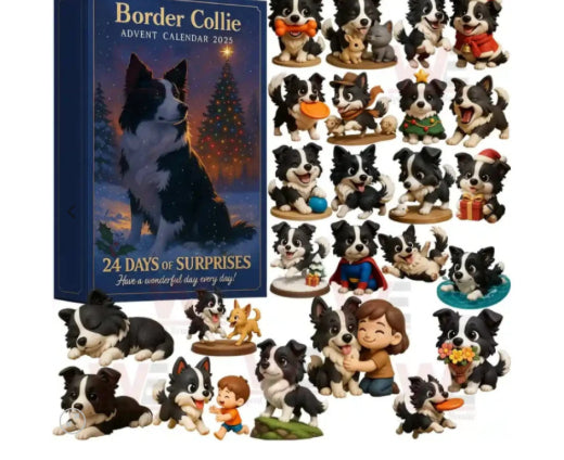 Acrylic blind box Christmas decoration in a festive mystery design