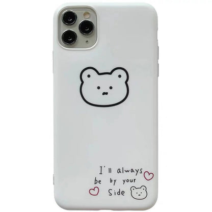 Ins bear 6s mobile phone case pro max all-inclusive soft case