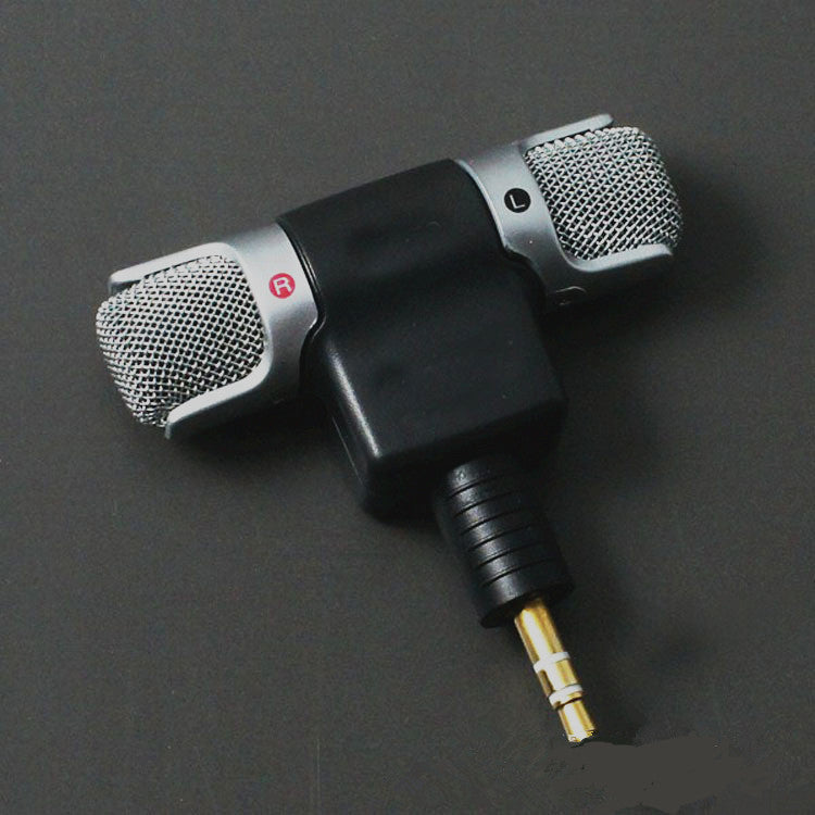 Mini microphone jack for smartphones by My Store, compact audio connector on a white background