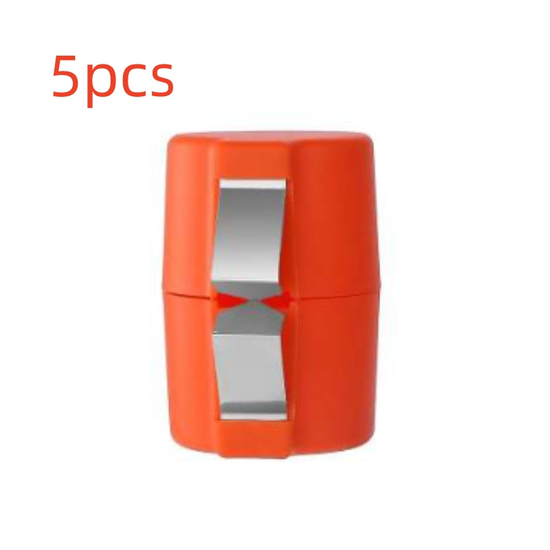 Egg shell opener and egg beater kitchen tool for cracking and beating eggs