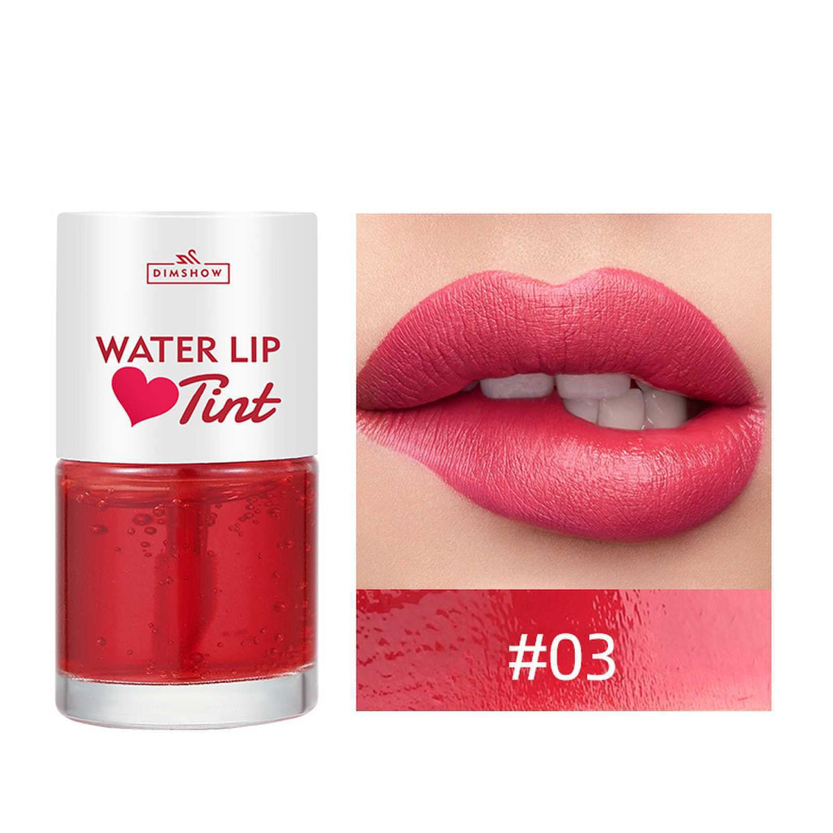 Women's non-fading lip stain by My Store, shown in a compact cosmetic tube