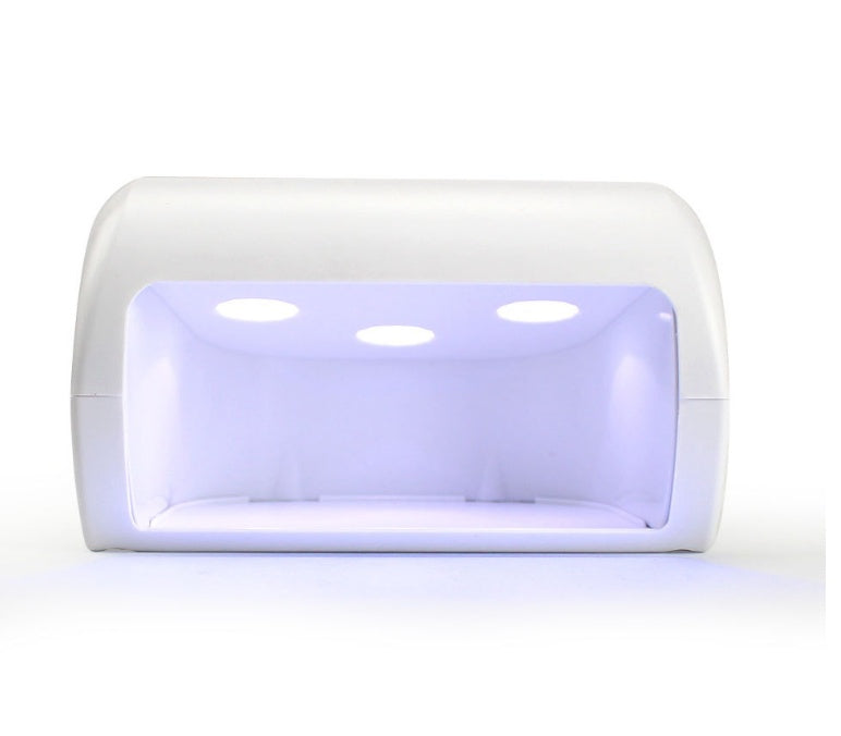 Nail lamp by My Store for curing gel polish, compact UV LED design with reflective interior