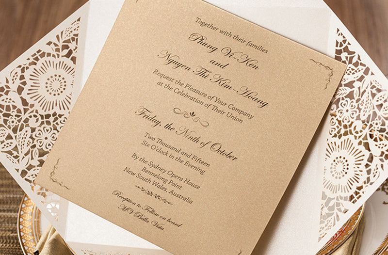 Personalized custom invitation, Type 7 design by My Store