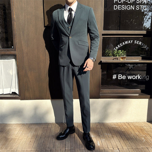 Mens Business-Style Fashionable Casual Blazer