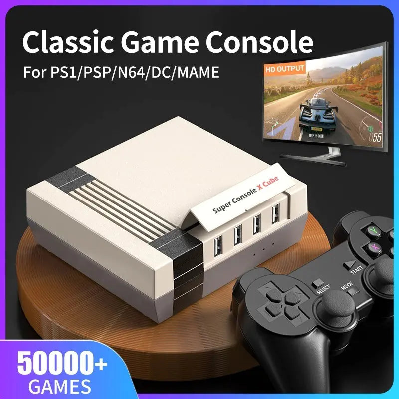 KINHANK Super Console X Cube - 117K Games & Emulators