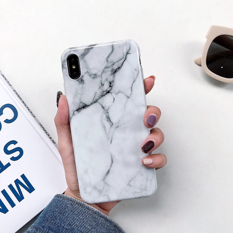 Smooth marbled silicone soft case for Apple iPhone 11 Pro Max