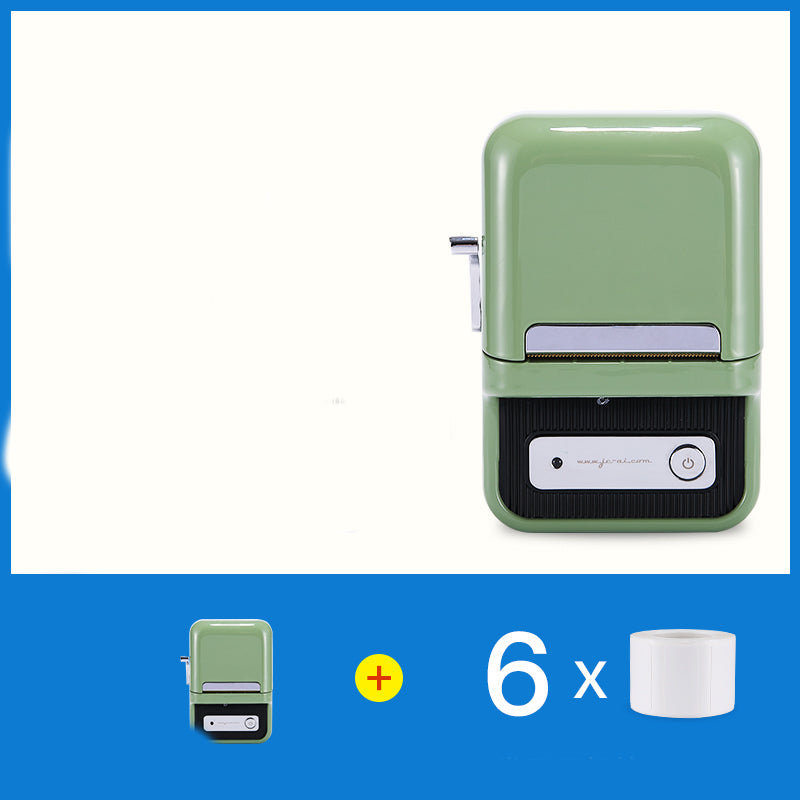 Pick Up Label Printer mini thermal printer by My Store in compact white design