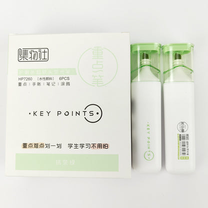 Large capacity soft tip highlighter pen by BACKUPMYFILESNOW.COM®, featuring vibrant ink and comfortable grip for precise highlighting.