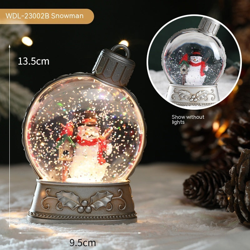 Christmas holiday luminous simulation flat LED flame light decoration scene for home decor