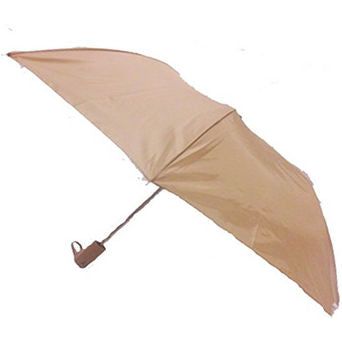 Folding ladies' umbrella from Cloud Nine in assorted solid colors, ideal for outdoor sunshade use.