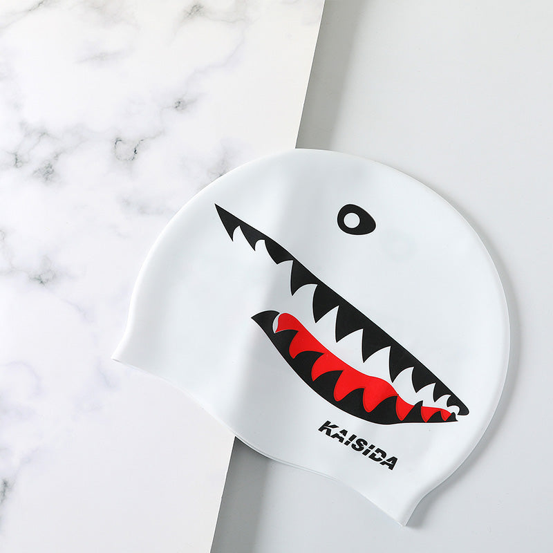 Silicone swimming cap by My Store, shown in a simple, flexible design for swimming laps