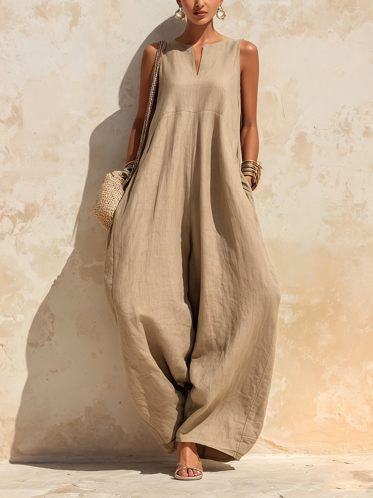 Elegant and chic wide-leg jumpsuit for women by My Store