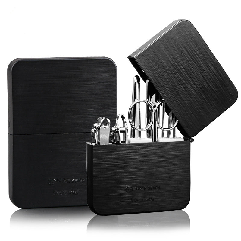 Nail clippers set by My Store with compact metal clippers for trimming fingernails and toenails