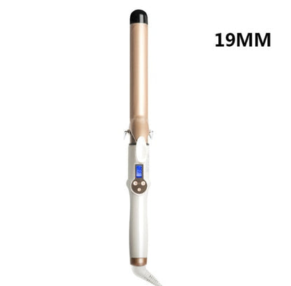 Hair curler LCD curling iron with digital display and heated curling barrel
