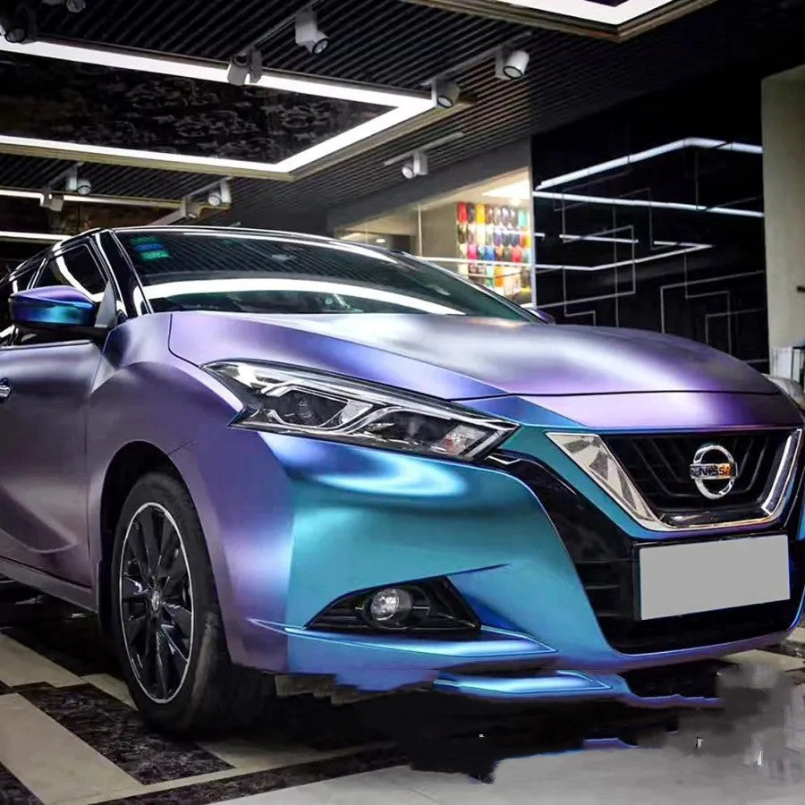 Waterproof car chameleon modification film accessory by My Store, showing iridescent color-shifting finish