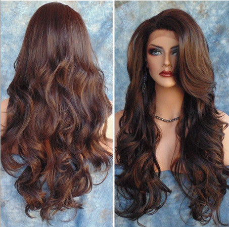 Big wave wig by My Store with long, voluminous waves and a natural-looking style