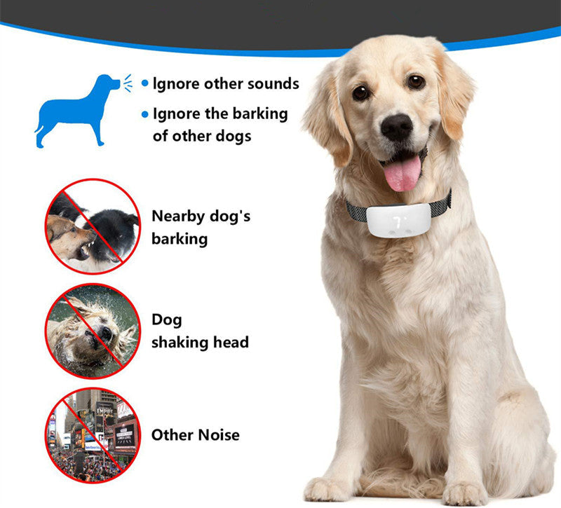 Touch Bark Stop Dog Trainer device for training dogs to stop barking