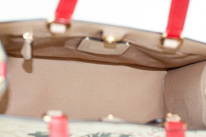Coach Dempsey Medium Lunar New Year Rabbit Carryall Tote by BACKUPMYFILESNOW® with vibrant design and spacious interior.