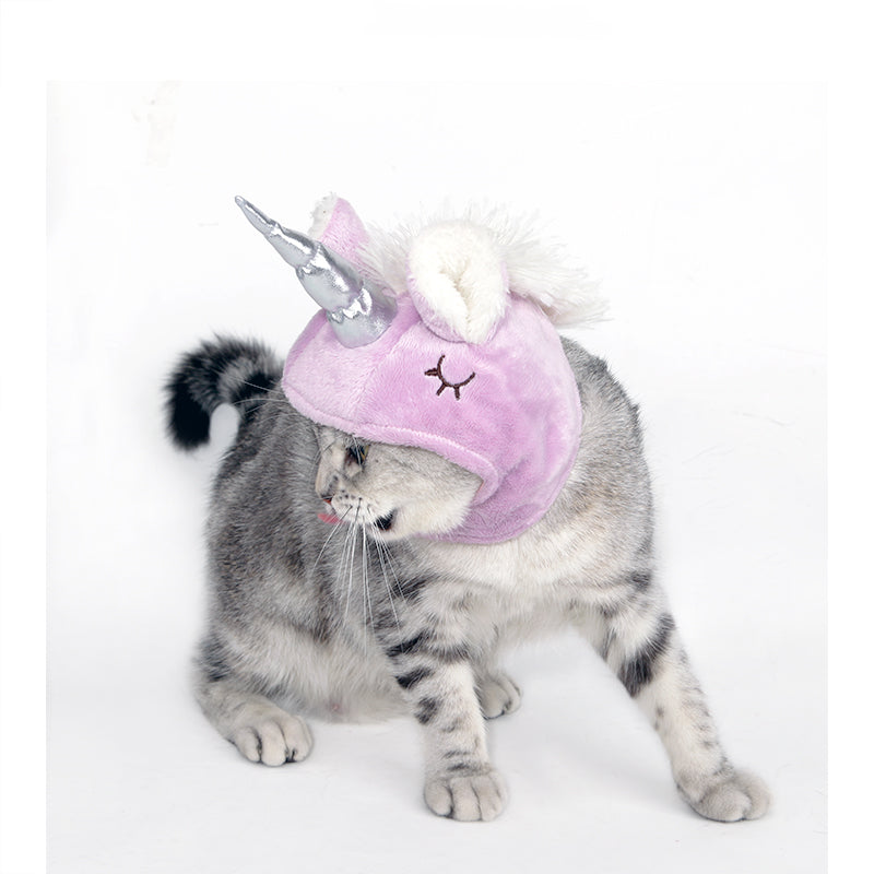 Pet Hatpet cat drag hat, universal Halloween costume accessory in a playful design