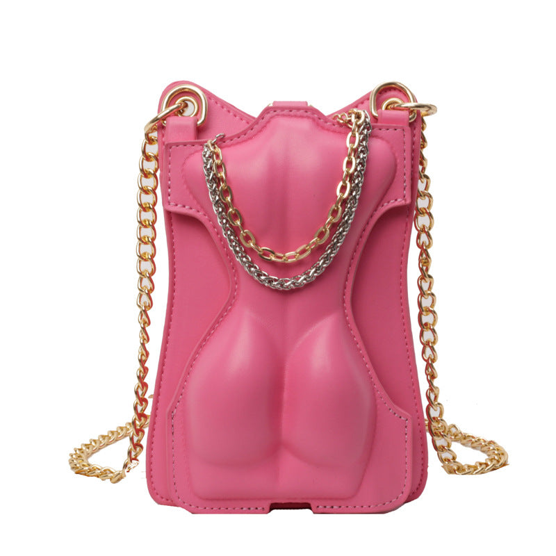 Personalized western style small square shoulder bag in a compact crossbody design