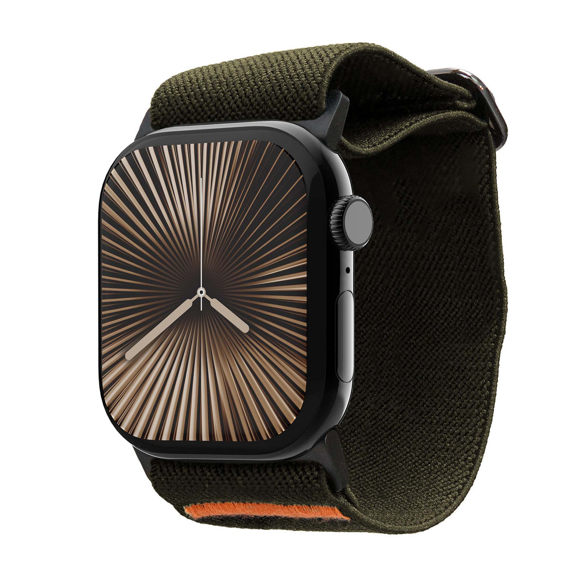 Robust Active Stretch Band, 46mm wide, displaying a flexible blue resistance band stretched out on a plain background.