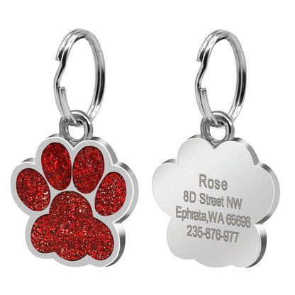 Footprint dog type 7 by My Store, showing a dog footprint design