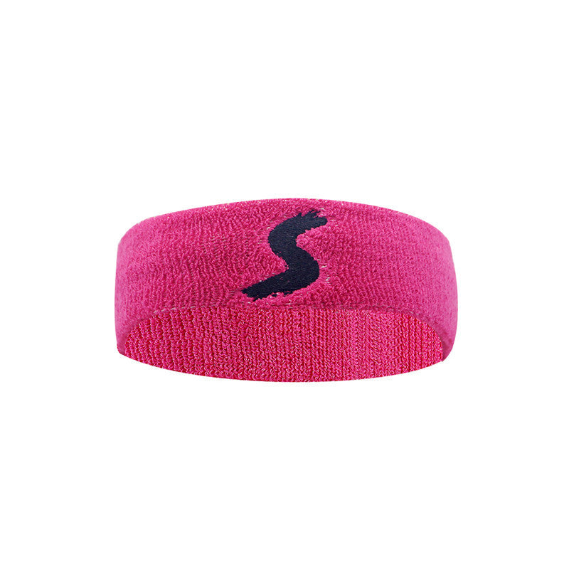 Fitness headband in a simple design, shown from the front