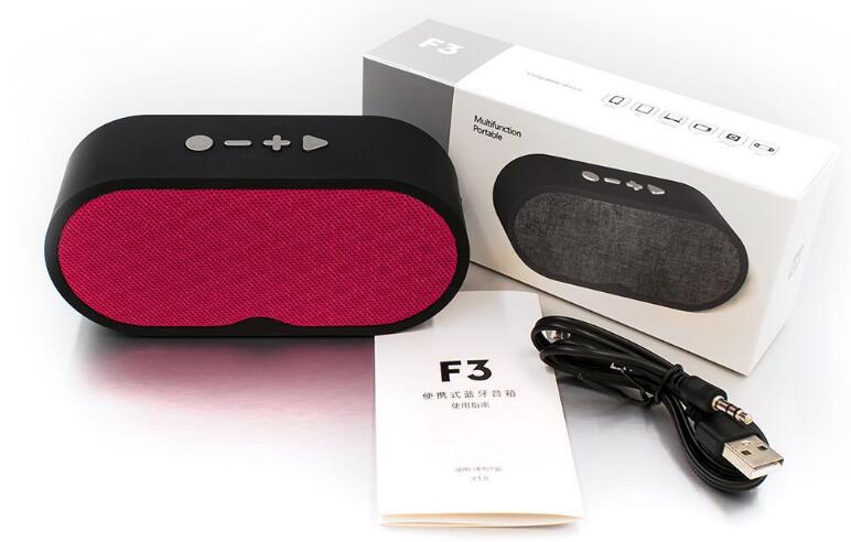Bluetooth wireless subwoofer audio speaker with HD microphone, TF card and USB ports