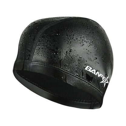 Waterproof swimming cap by My Store, shown in a simple close-up view